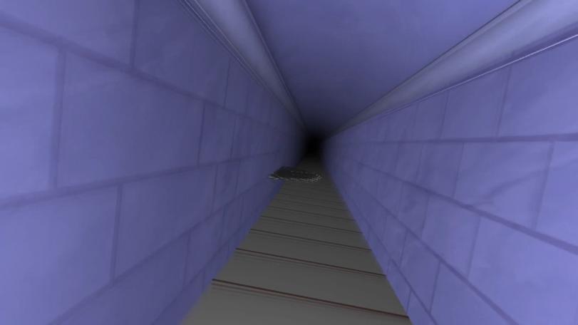 Preview of an Oculus Rift view of the Corridor of Blades