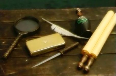 Knightmare Series 8 Team 3. The Level 2 clues includes gold and a sight potion.