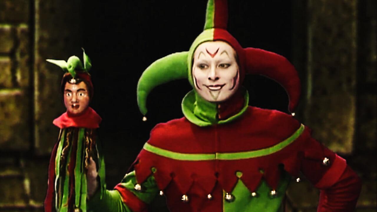 Folly the Jester. Played by Alec Westwood.