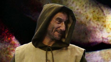Cedric, the Mad Monk. Played by Lawrence Werber.