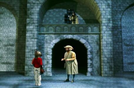 Knightmare Series 8 Team 2. Daniel meets the trader, Honesty Bartram.