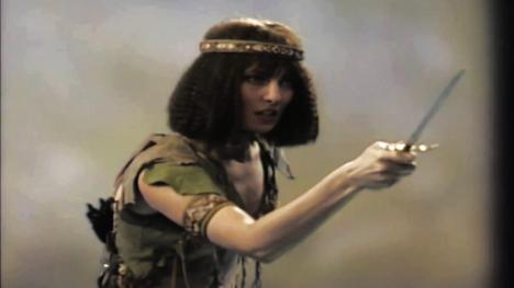 Velda the Wood Elf. Played by Natasha Pope.