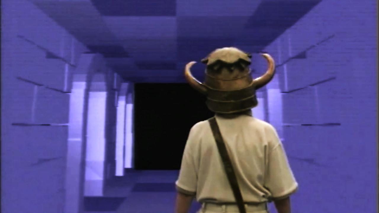Knightmare's CGI-generated dwarf tunnels in Series 3 (1989).