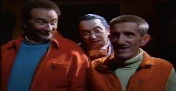 Hugo Myatt as a vampire in Chucklevision