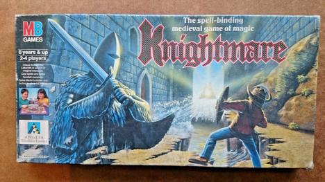 Knightmare board game by Milton Bradley games