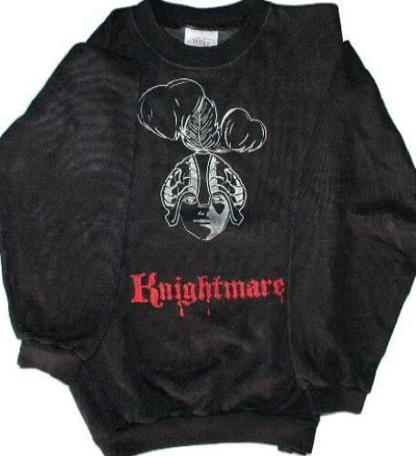 Official Knightmare sweatshirt in black.