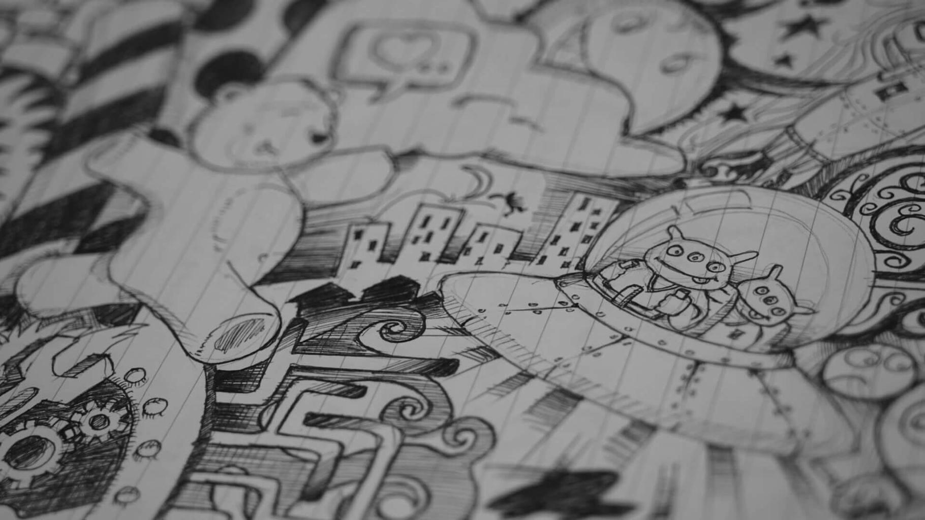 Comic Art Sketch. Photo by Khairul Nizam from Pexels.