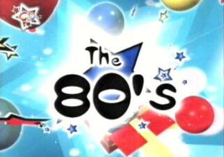Knightmare on CITV's Birthday Bash (2003). A graphic signalling the 1980s era of Children's ITV.