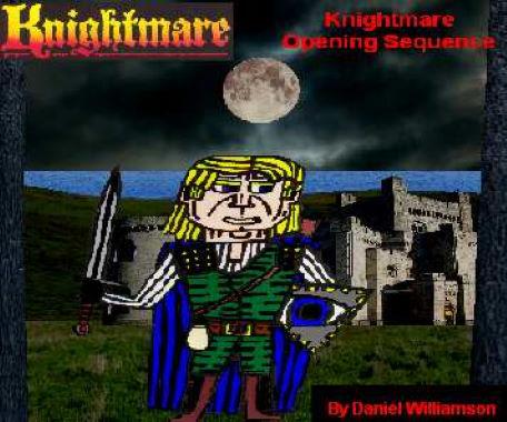 Daniel Williamson's picture of a Knightmare Opening Sequence features the young knight, Prince Anglia.