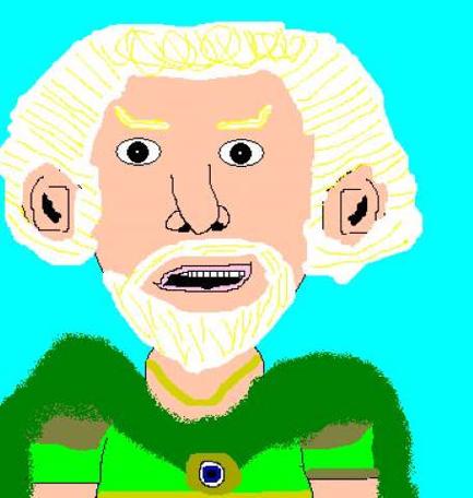 Branson the wood elf. Fanart by Knightmare fan Lizzie Mullen.