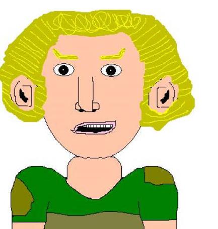 Pickle the wood elf. Fanart by Knightmare fan Lizzie Mullen.