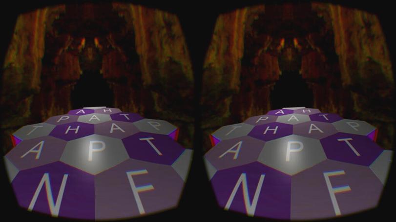 The second part of the Great Causeway as viewed through the Oculus Rift.