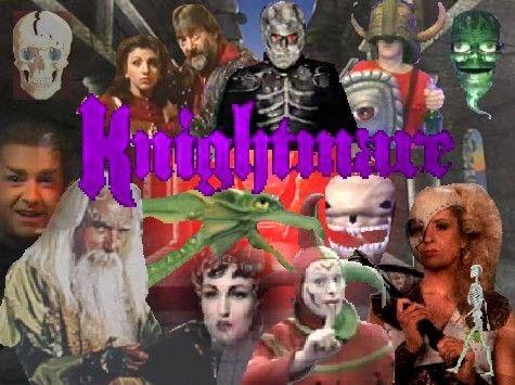 A montage for a Knightmare-related 'spot the difference' puzzle.