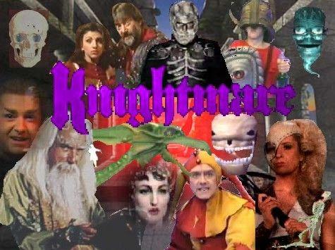 A montage for a Knightmare-related 'spot the difference' puzzle.