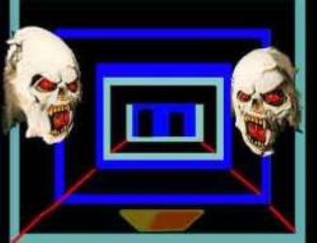 A generator room with skulls in the second season of the Knightmare RPG.