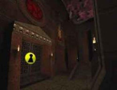 A locked door obstructs the way in the second season of the Knightmare RPG.