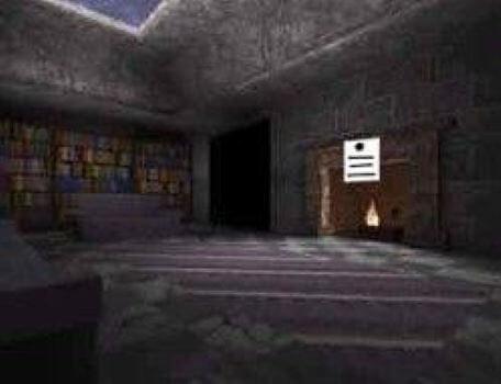 A library in Level 3 in the second season of the Knightmare RPG.