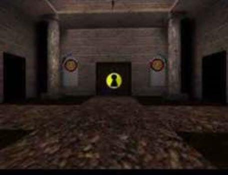 A locked door in the second season of the Knightmare RPG.