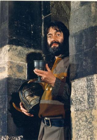 Full 1987 publicity shot of Treguard (Hugo Myatt).