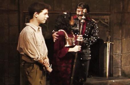 Knightmare Series 7 Team 7. Treguard excuses Majida's doubts at Barry's arrival.