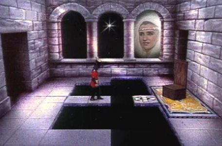 The 'Throne Room' in the first series of El Rescate del Talisman.