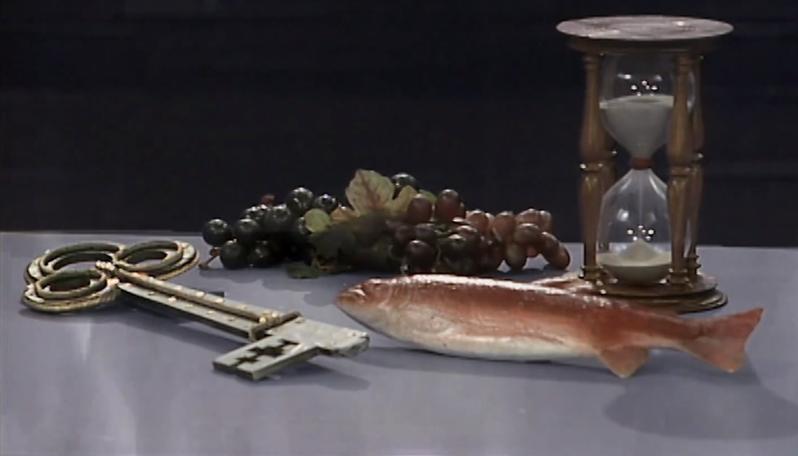 Casper, the talking key, as seen in Series 1 of Knightmare (1987).