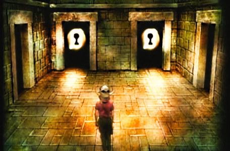 Knightmare Series 1 Team 4. Danny is left with a choice of two exits following Folly's riddle.