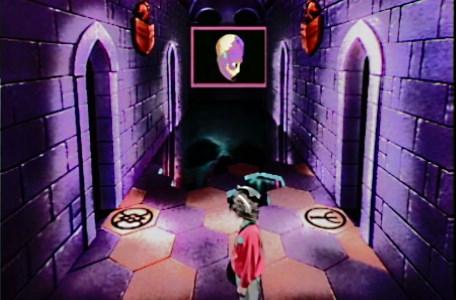 Knightmare Series 1 Team 5. The corridor floor begins to disappear.