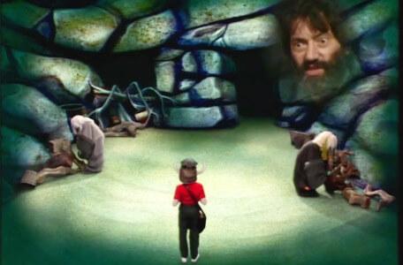 Knightmare Series 1 Team 6. Richard in the Cavernwight room.