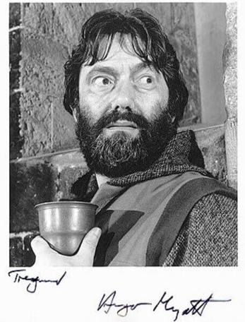 A 1988 character shot of Treguard (Hugo Myatt).