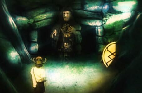 Knightmare Series 2 Team 10. Julian collects the final piece of the talisman under pressure from Mogdred.
