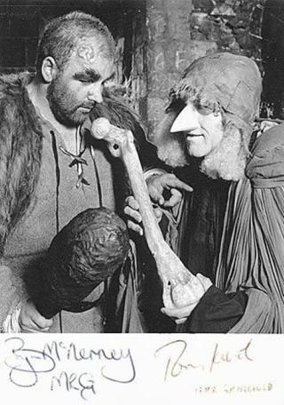A 1989 character card of the Grimwolds (Bryan McNerney and Tom Karol).