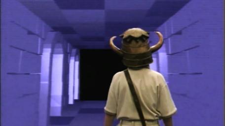 The CGI dwarf tunnels, as seen in Series 3 of Knightmare (1989).