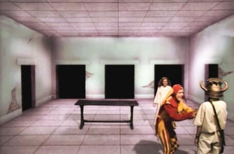 Knightmare Series 3 Team 11. Motley rushes to thank Martin after the team cures him.