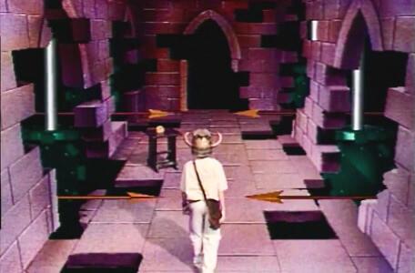 Knightmare Series 3 Team 11. Martin reaches the Hall of Spears in Level 2.