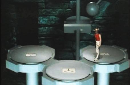 Knightmare Series 3 Team 12. Chris tackles the Mills of Doom in Level 2.