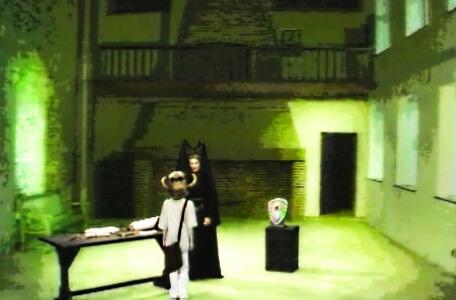 Knightmare Series 4 Quest 2. Alistair meets the sorceress Malice in Level 1.