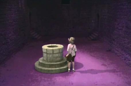 Knightmare Series 4 Quest 3. Nikki climbs into the well.