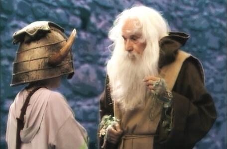 Knightmare Series 4 Quest 3. Nikki faces Merlin's riddles.
