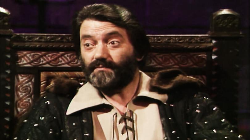 Treguard monitors the game from his chair in Knightmare Series 4.