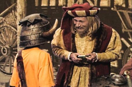 Knightmare Series 5 Team 7. Christopher meets Julius Scaramonger in Level 2.