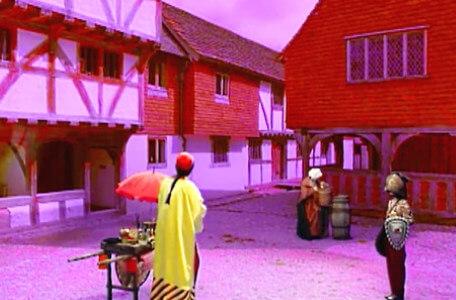 Knightmare Series 6 Team 2. Sumayya finds the Oriental trader Ah Wok in Wolfenden centre.