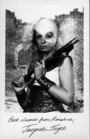 A 1993 character card of Romahna (Jacquelin Joyce).