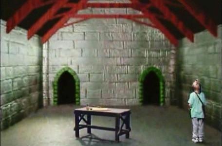 Knightmare Series 7 Team 1. A clue room in the new Black Tower of Goth.