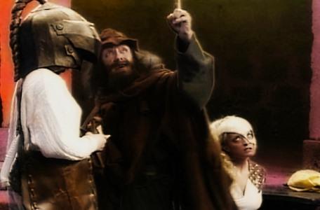 Knightmare Series 7 Team 2. Sylvester Hands demonstrates the trick he used to capture Romahna.