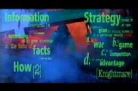 Children's ITV 1994: a conceptual word-cloud trailer to show the variety in the programming.