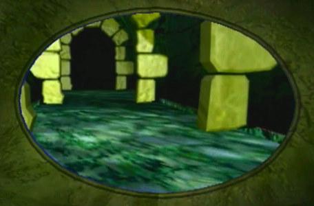 Knightmare Series 8 Team 1. An Eye Shield view of the Snapdragon Tunnels in Level 1.