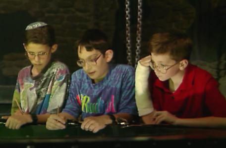 Knightmare Series 8 Team 2. The advisors: Benjamin, Gideon and Justin.