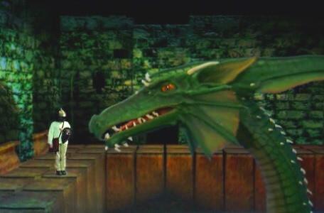 Knightmare Series 8 Team 7. Oliver charms Smirkenorff the Dragon.